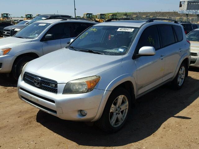 JTMZK32V266001314 - 2006 TOYOTA RAV4 SPORT SILVER photo 2