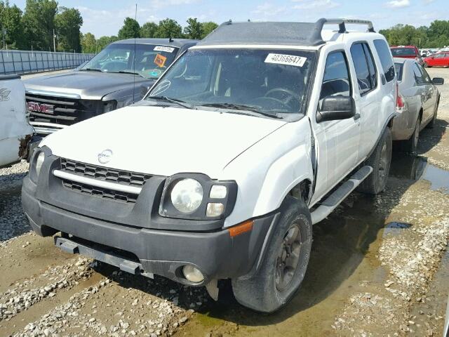 5N1ED28T43C676390 - 2003 NISSAN XTERRA WHITE photo 2