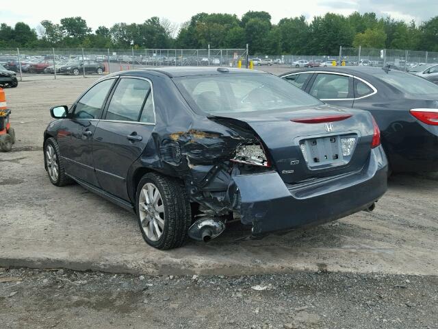 1HGCM66596A050536 - 2006 HONDA ACCORD EX GRAY photo 3