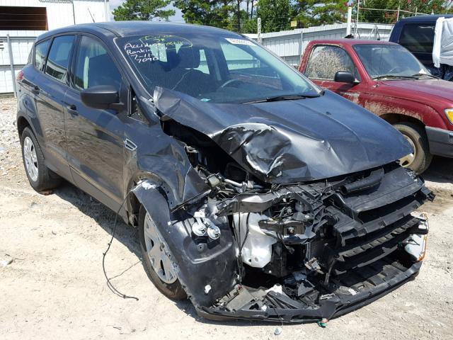 1FMCU0F74FUC55771 - 2015 FORD ESCAPE S GRAY photo 1