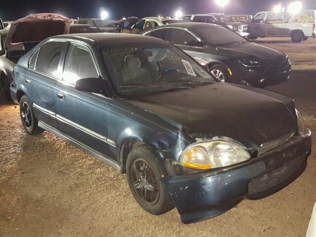 2HGEJ6671TH505749 - 1996 HONDA CIVIC LX BLUE photo 1