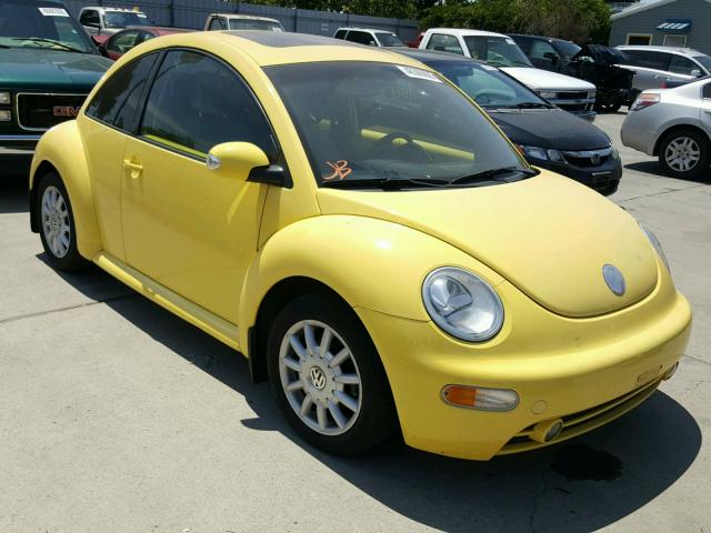 3VWCR31C05M401725 - 2005 VOLKSWAGEN NEW BEETLE 黄色 照片 1