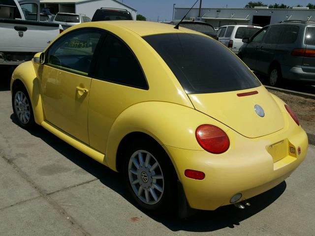 3VWCR31C05M401725 - 2005 VOLKSWAGEN NEW BEETLE 黄色 照片 3