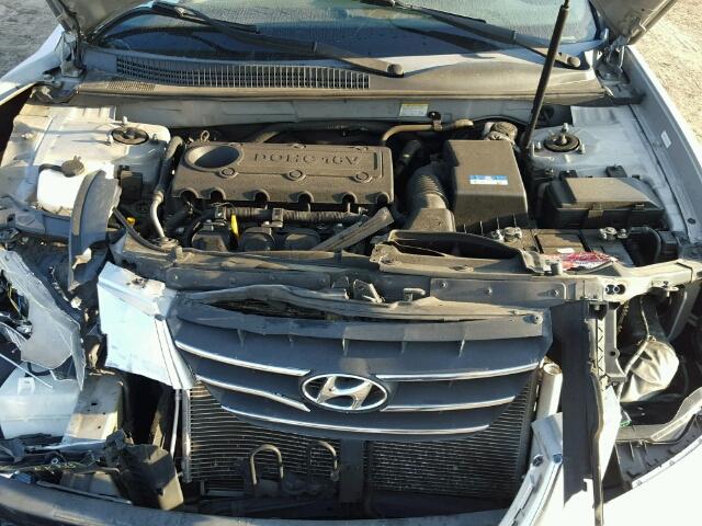 5NPET4AC5AH654364 - 2010 HYUNDAI SONATA GRAY photo 7