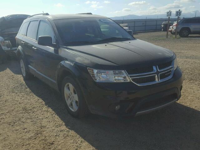 3C4PDDBG9CT266497 - 2012 DODGE JOURNEY SX BLACK photo 1