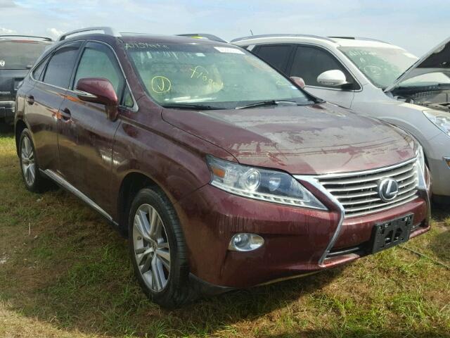 2T2ZK1BAXFC170129 - 2015 LEXUS RX BROWN photo 1