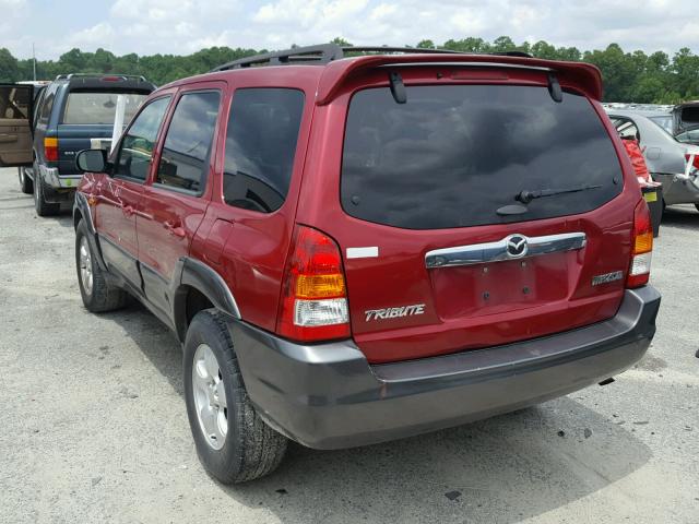 4F2CZ06114KM16698 - 2004 MAZDA TRIBUTE ES 栗色 照片 3