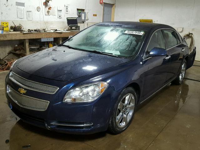 1G1ZC5EB5AF171355 - 2010 CHEVROLET MALIBU 1LT BLUE photo 2