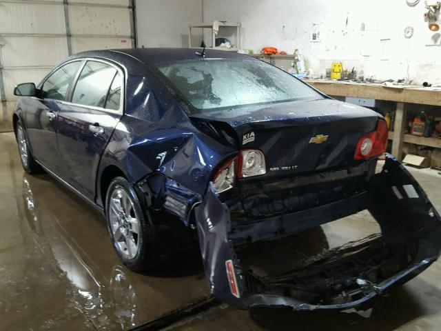 1G1ZC5EB5AF171355 - 2010 CHEVROLET MALIBU 1LT BLUE photo 3