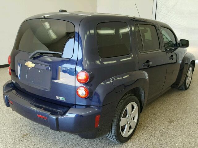 3GNBAAFW0BS649386 - 2011 CHEVROLET HHR LS ლურჯი ფოტო 4