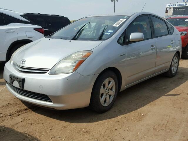 JTDKB20U677604901 - 2007 TOYOTA PRIUS SILVER photo 2