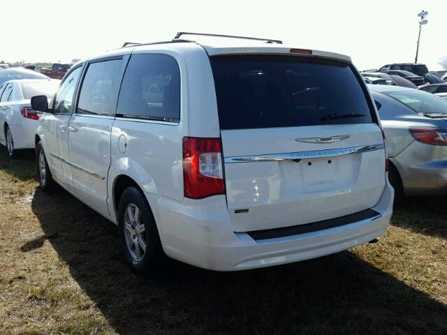 2C4RC1BG7CR259013 - 2012 CHRYSLER TOWN & COU WHITE photo 3