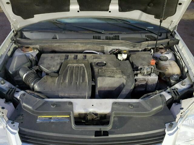 1G1AL55F077162212 - 2007 CHEVROLET COBALT LT GRAY photo 7