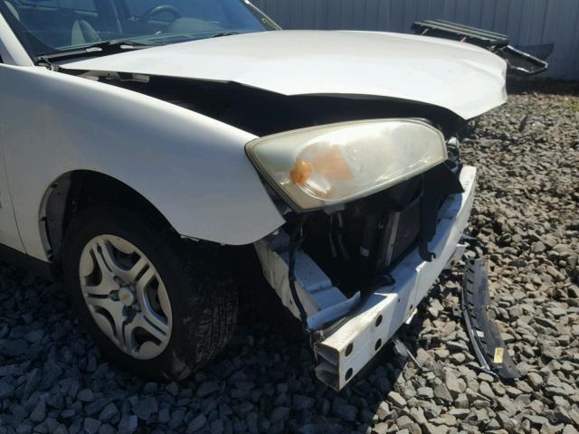 1G1ZS58F17F130599 - 2007 CHEVROLET MALIBU LS WHITE photo 9