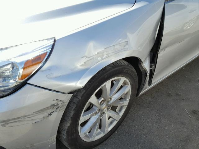 1G11F5SL2FF262947 - 2015 CHEVROLET MALIBU LTZ 银色 照片 9