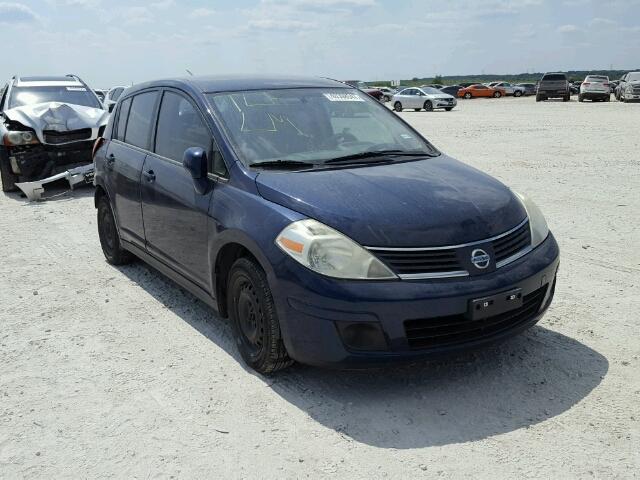 3N1BC13E09L381767 - 2009 NISSAN VERSA S BLUE photo 1