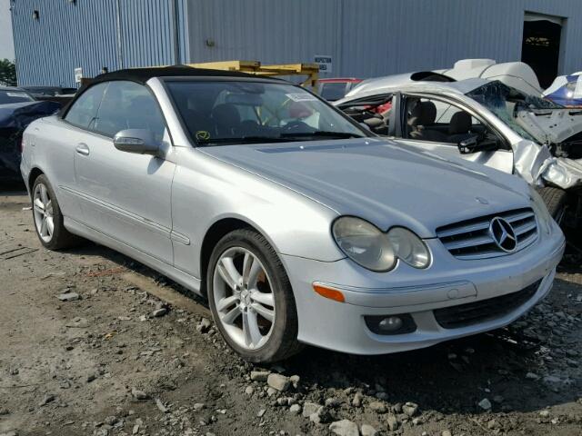 WDBTK56F36T073823 - 2006 MERCEDES-BENZ CLK 350 SILVER photo 1