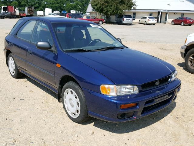 JF1GF4355YG802368 - 2000 SUBARU IMPREZA L BLUE photo 1