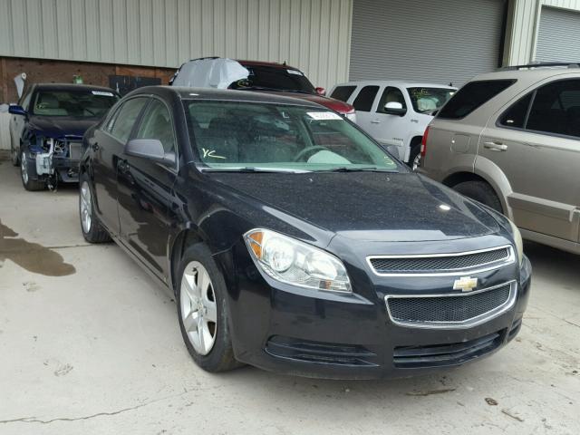 1G1ZB5EB5AF112132 - 2010 CHEVROLET MALIBU LS შავი ფოტო 1