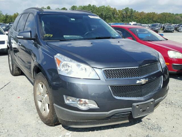 1GNKRGEDXCJ403489 - 2012 CHEVROLET TRAVERSE L BLACK photo 1