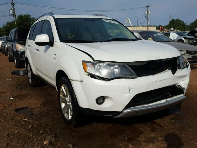 JA4MT41X08Z002280 - 2008 MITSUBISHI OUTLANDER WHITE photo 1