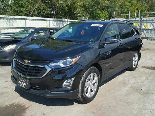 2GNAXTEX7J6166930 - 2018 CHEVROLET EQUINOX LT BLACK photo 2