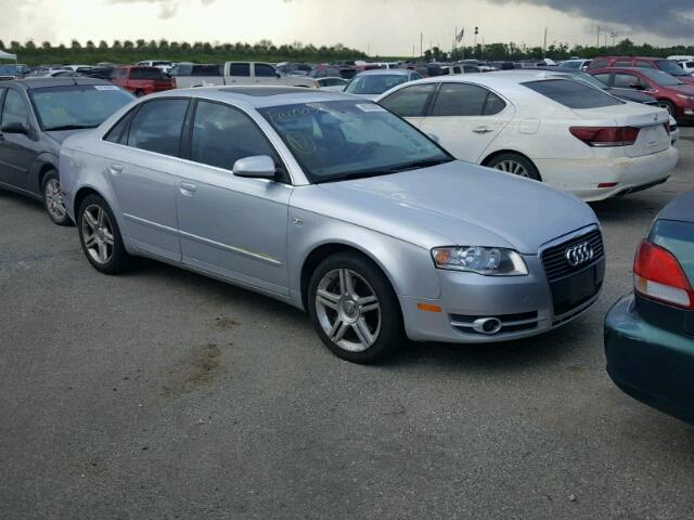 WAUAF78E25A546292 - 2005 AUDI A4 2.0T SILVER photo 1