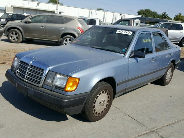 WDBEB33D9HA289044 - 1987 MERCEDES-BENZ 300 DT BLUE photo 2