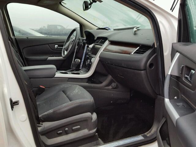2FMDK3KC0EBB81185 - 2014 FORD EDGE Beyaz fotoğraf 5