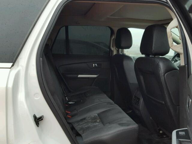 2FMDK3KC0EBB81185 - 2014 FORD EDGE Beyaz fotoğraf 6