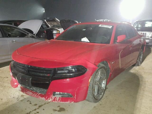 2C3CDXCT4GH158934 - 2016 DODGE CHARGER R/ RED photo 2