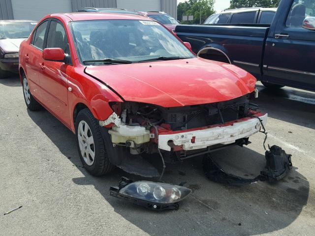 JM1BK12F771764572 - 2007 MAZDA 3 I RED photo 1