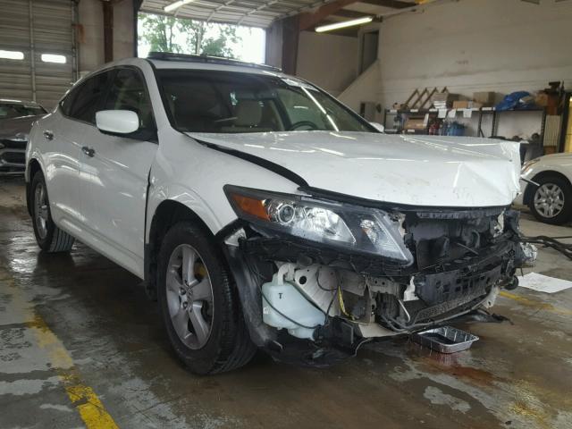 5J6TF1H39CL001404 - 2012 HONDA CROSSTOUR WHITE photo 1