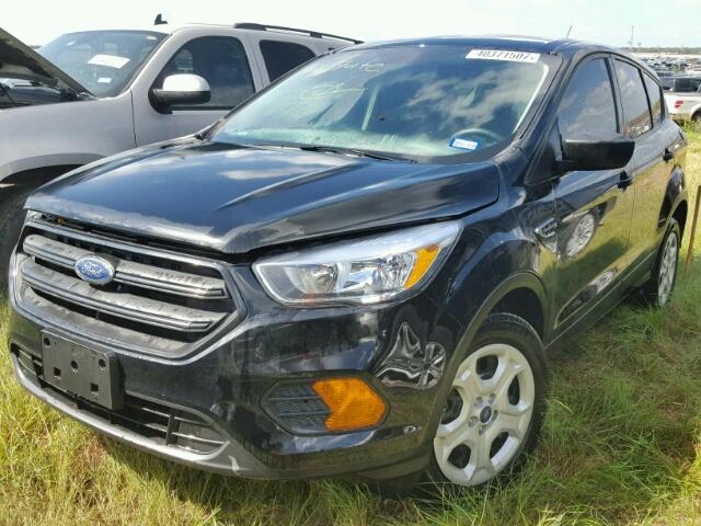 1FMCU0F7XHUC48780 - 2017 FORD ESCAPE S BLACK photo 2