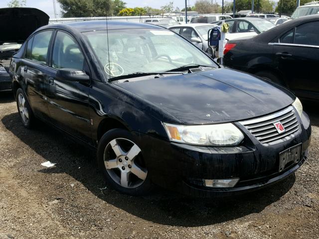 1G8AL58B37Z103122 - 2007 SATURN ION LEVEL BLACK photo 1