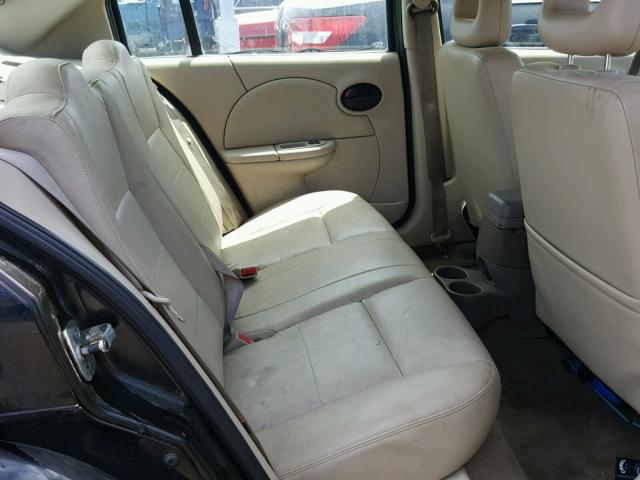 1G8AL58B37Z103122 - 2007 SATURN ION LEVEL BLACK photo 6