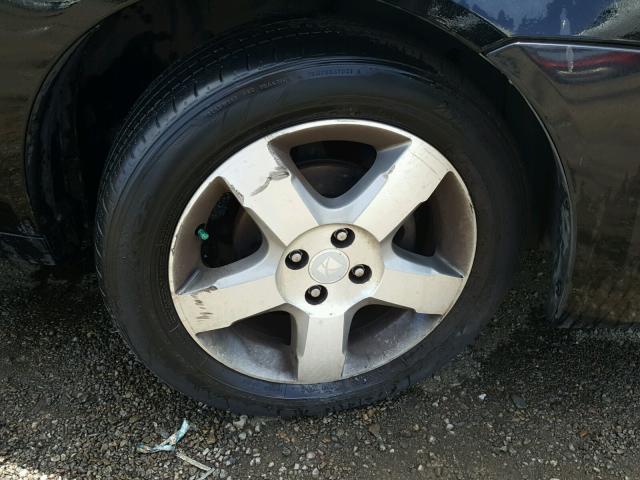 1G8AL58B37Z103122 - 2007 SATURN ION LEVEL BLACK photo 9