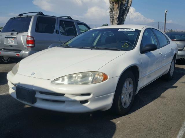 2B3HD46R72H108605 - 2002 DODGE INTREPID S თეთრი ფოტო 2