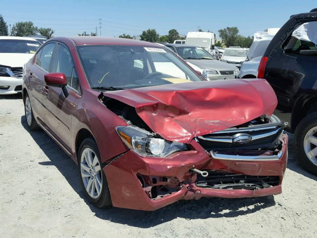 JF1GJAB6XGH010880 - 2016 SUBARU IMPREZA PR RED photo 1