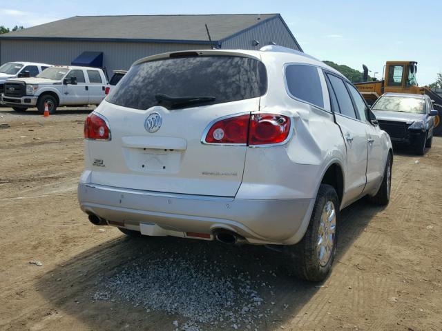 5GAKRCED3CJ183650 - 2012 BUICK ENCLAVE WHITE photo 4