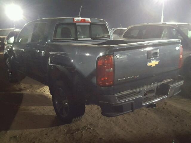 1GCGSCEN7H1166892 - 2017 CHEVROLET COLORADO L BLUE photo 3