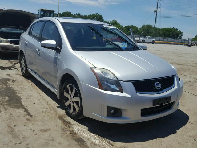 3N1AB6AP9CL706178 - 2012 NISSAN SENTRA 2.0 SILVER photo 1