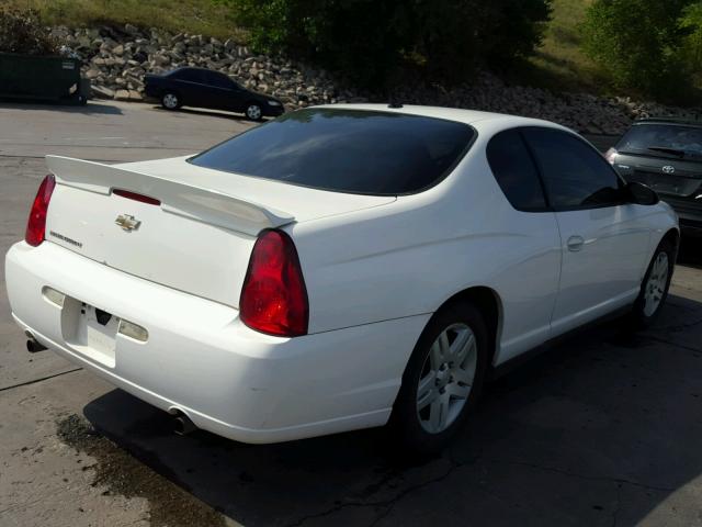 2G1WK151469280282 - 2006 CHEVROLET MONTE CARL 白色 照片 4