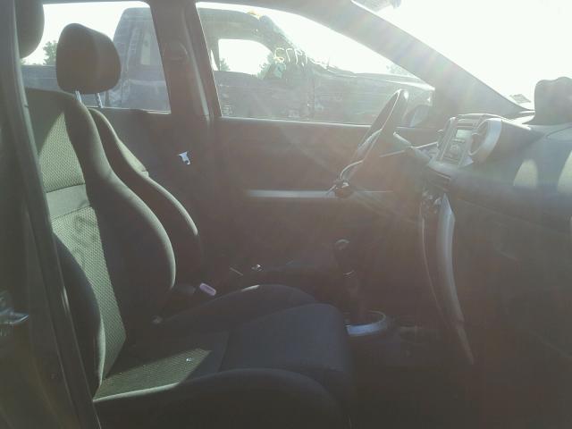 JTKKT624X60168779 - 2006 TOYOTA SCION XA GRAY photo 5