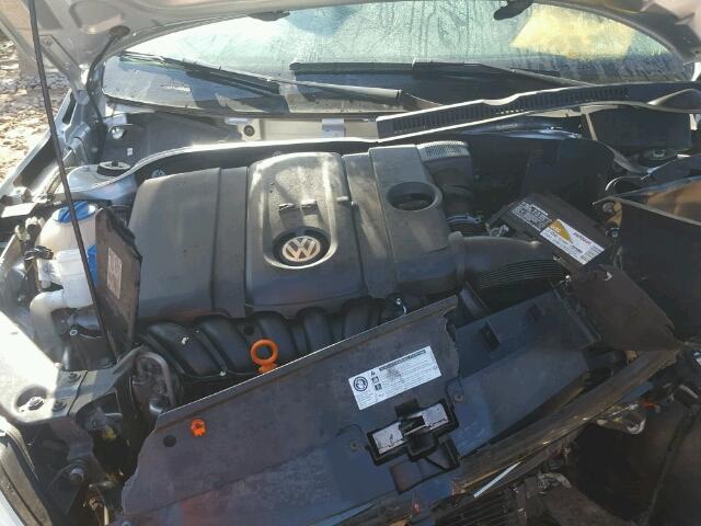 3VWDX7AJ9DM444409 - 2013 VOLKSWAGEN JETTA SE Gümüş foto 7