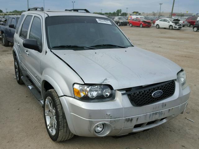 1FMCU59H07KB82123 - 2007 FORD ESCAPE SILVER photo 1