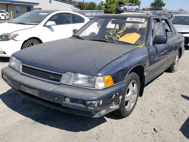 JH4KA4643JC046430 - 1988 ACURA LEGEND SR BLUE photo 2