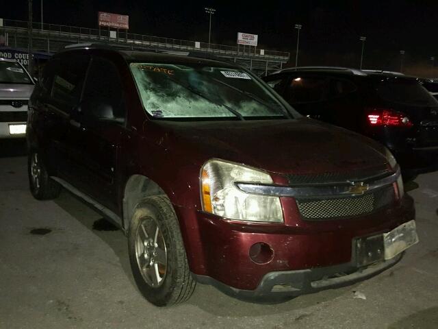 2CNDL13F076052563 - 2007 CHEVROLET EQUINOX LS BURGUNDY photo 1