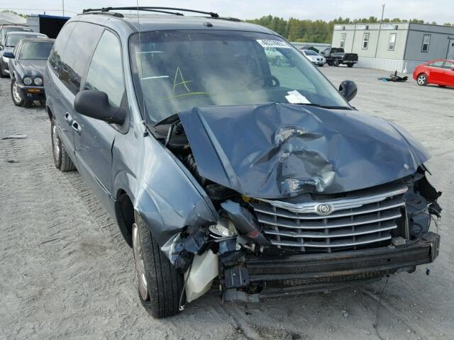 2A8GP64L47R222261 - 2007 CHRYSLER TOWN & COU GREEN photo 1