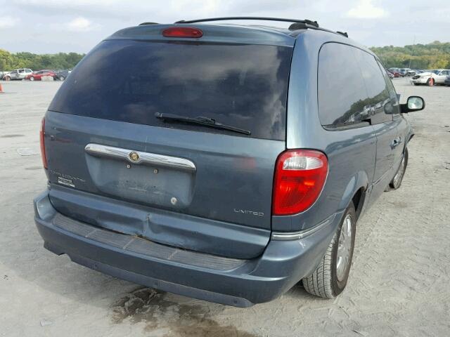 2A8GP64L47R222261 - 2007 CHRYSLER TOWN & COU GREEN photo 4